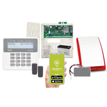 ZESTAW SATEL PERFECTA 32-WRL LTE SET-A + 7Ah + AWT150 + PRF-LCD-WRL + MSP-300 R